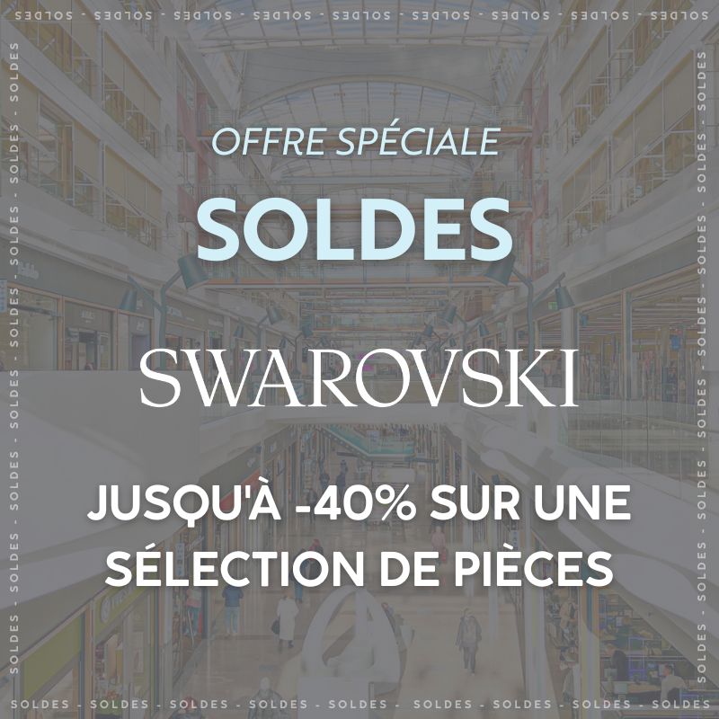 Soldes Swarovski : jusqu'à -40% sur une sélection de pièces