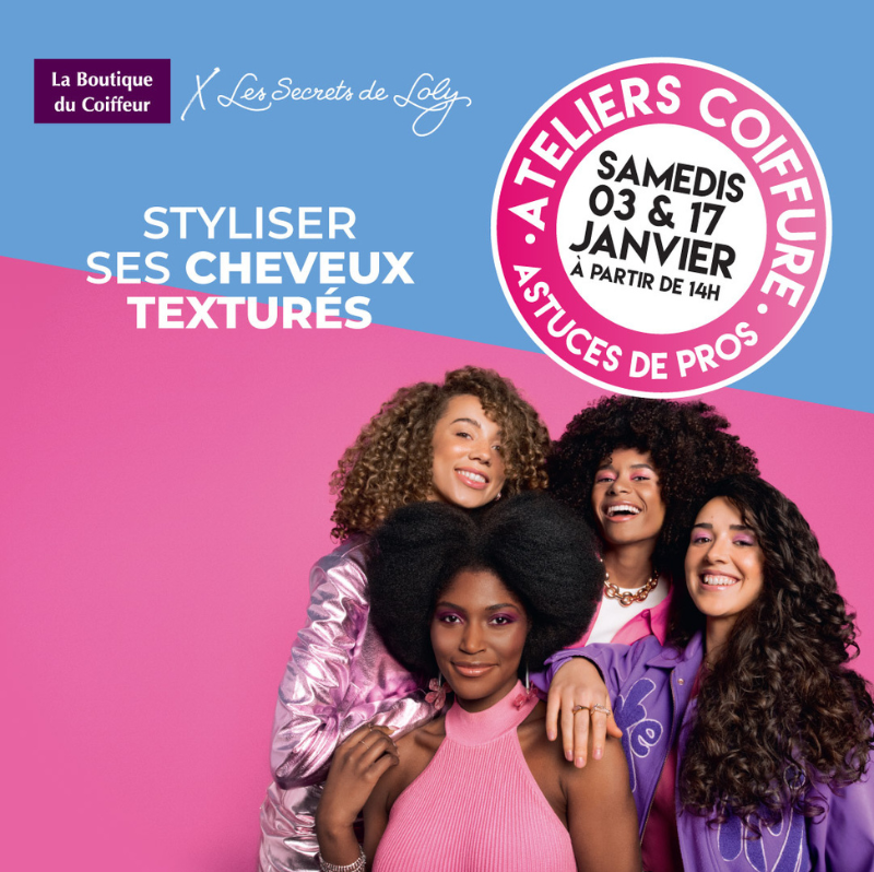 Ateliers coiffures texturisés LBDC
