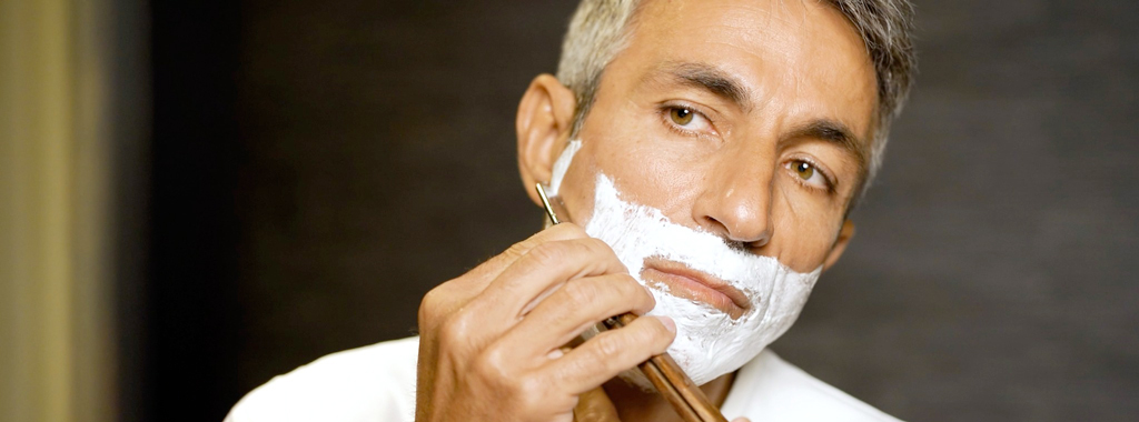 Emporio del Uomo barbier banner boutique