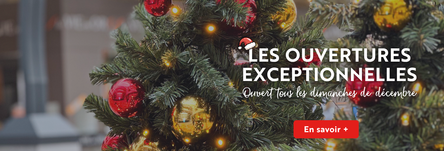Les ouvertures exceptionnelles en décembre 2025 au Kirchberg Shopping Center