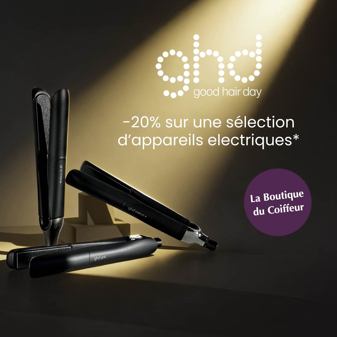 Offre GHD chez La Boutique du Coiffeur : -20% sur une sélection d'appareils électriques