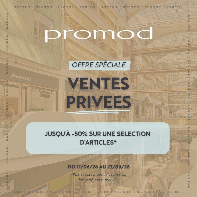 Ventes privées chez PROMOD