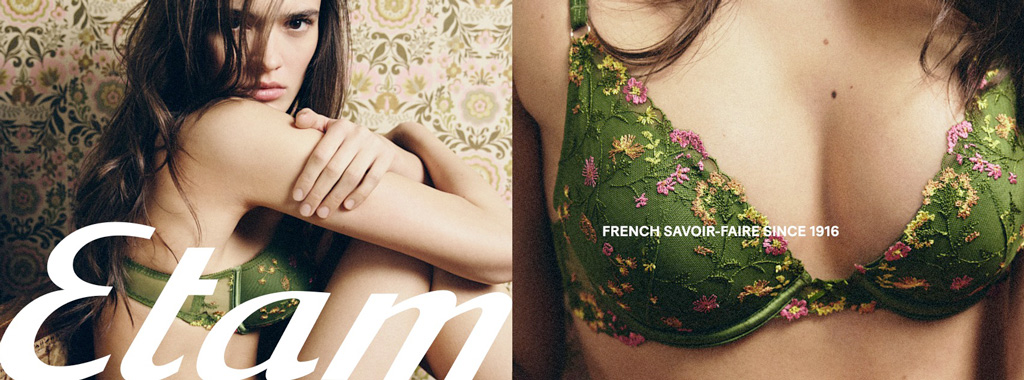ETAM Lingerie banner boutique