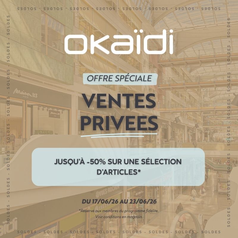 Ventes privées OKAIDI
