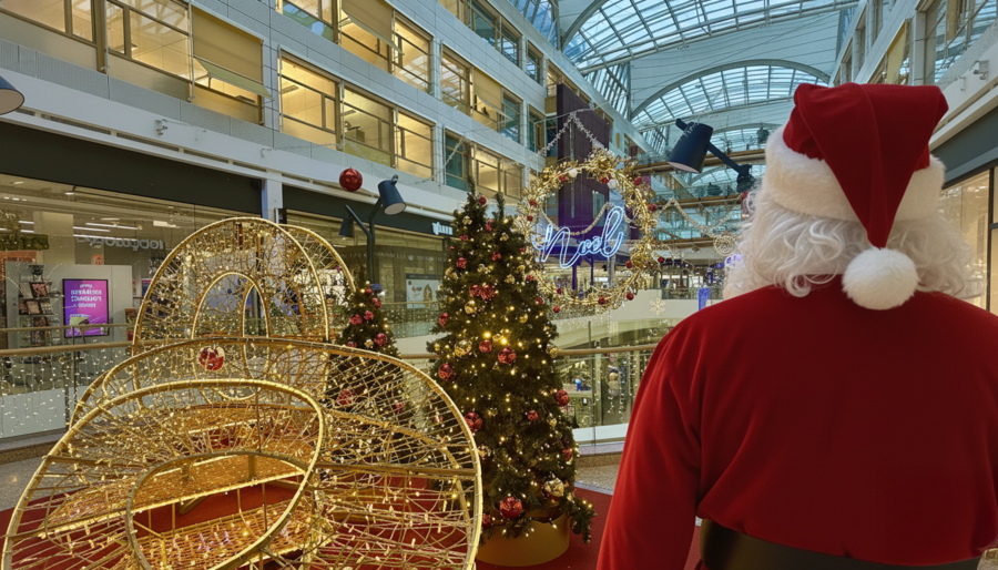 Père Noël au Kirchberg 2025