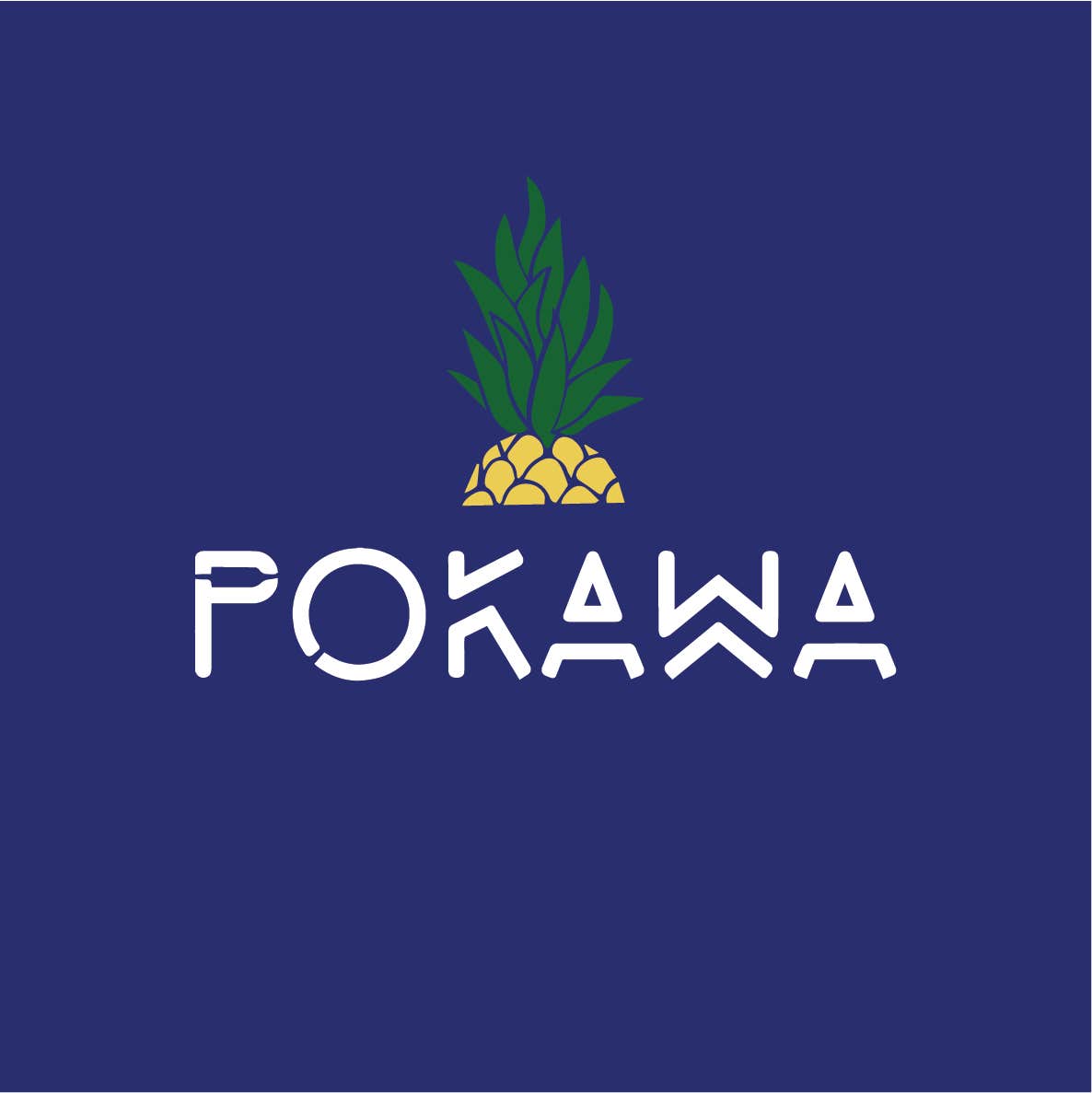 logo pokawa bleu