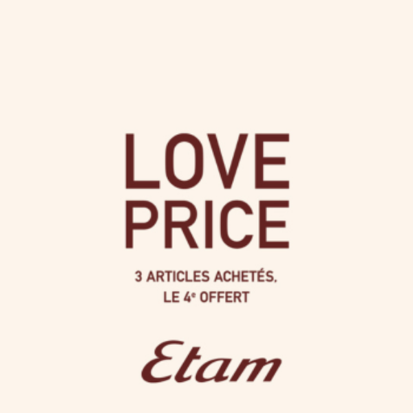 Love price ETAM