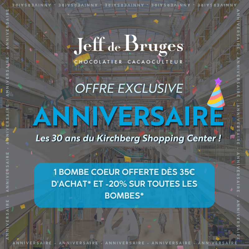 Offre anniversaire 30 ans Kirchberg - Jeff de Bruges