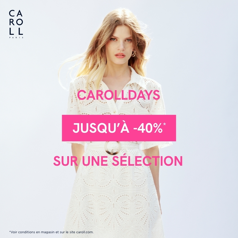 -40% sur une sélection chez CAROLL Kirchberg !