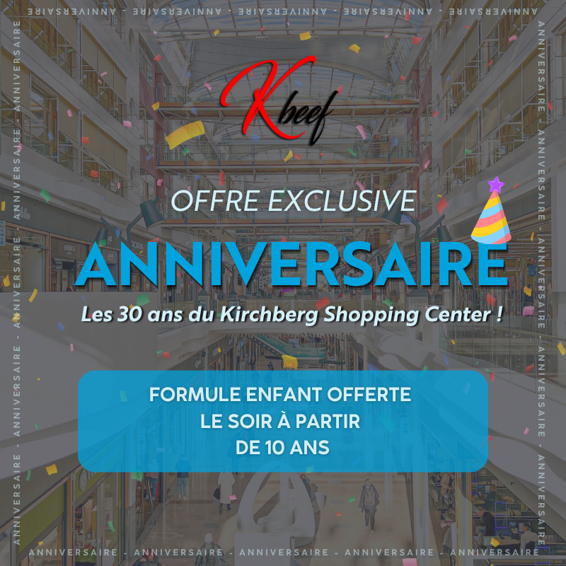 Anniversaire KBeef