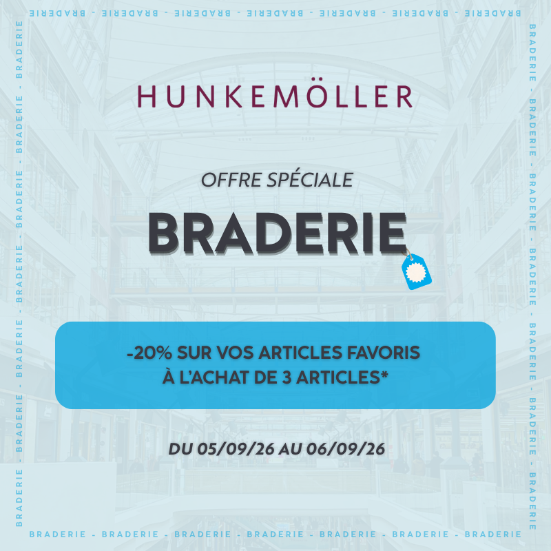 Braderie chez Hunkemoller