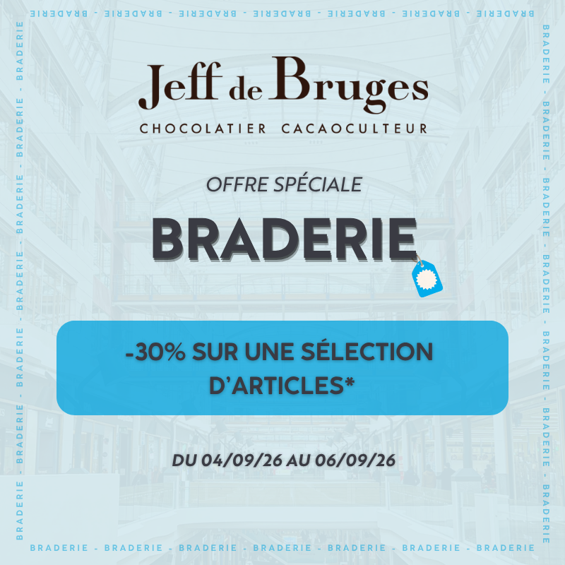 Braderie 2026 chez Jeff de Bruges