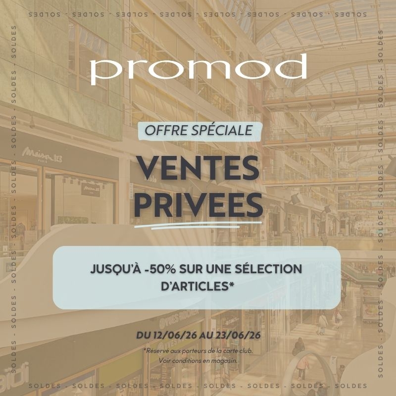 Ventes privées chez PROMOD