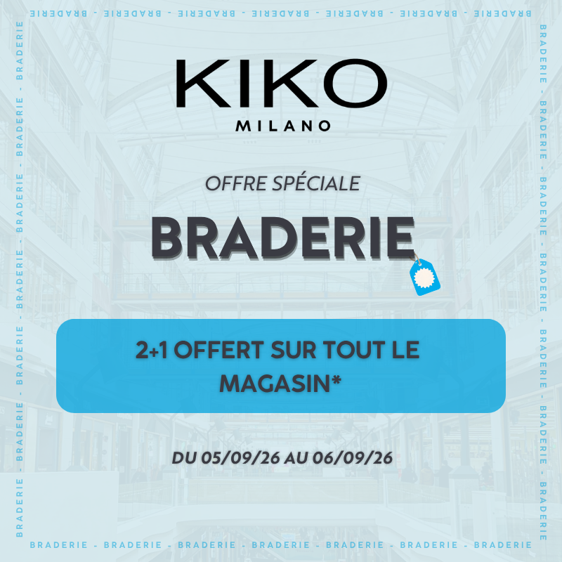 Kiko braderie 2026