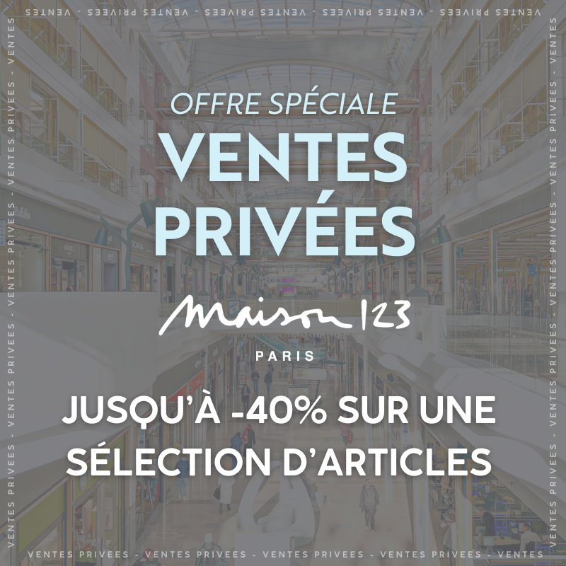 Ventes privées Maison 123 - Hiver 2026